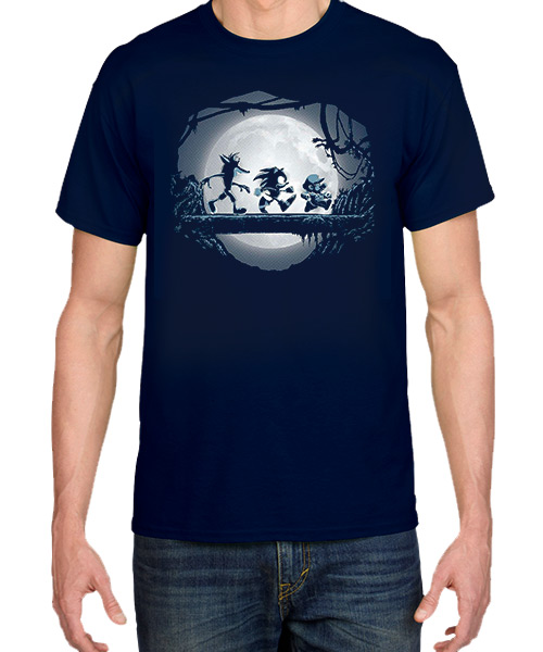 Videojuegos-Camiseta-Matata-Crash-Sonic-y-Mario