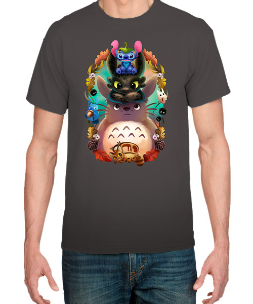 Cine-Camiseta-Totoro-y-sus-amigos