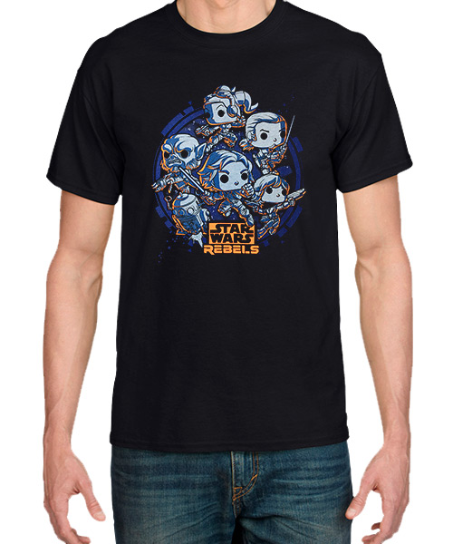 Camiseta Star Wars Rebel Flyby | Meninos | Estampa Ecológica | Algodão