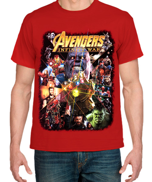 Camiseta Avengers Infinity War