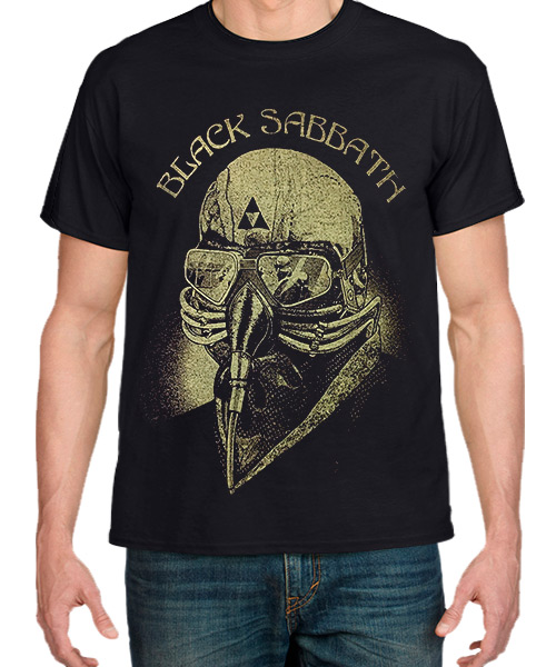 Música Camiseta Black Sabbath Never Say Die