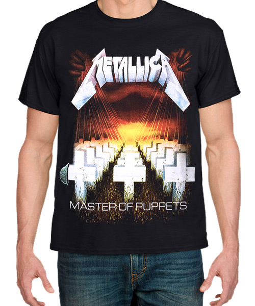 Música Camiseta Metallica Master of Puppets