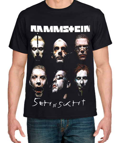 Musica-Camiseta-Rammstein-Sehnsucht