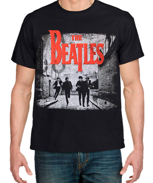 conjunción Mencionar Especial Camiseta The Beatles Vintage - Mandragora Store