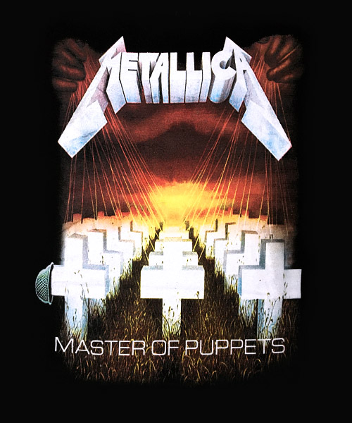 Música Camiseta Metallica Master of Puppets