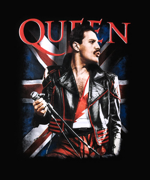 Camiseta Queen - Mercury - Mandragora Store