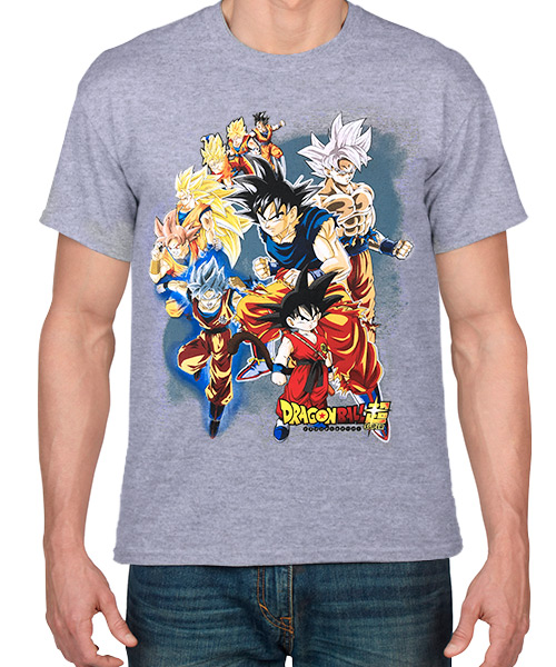 Dragon Ball Z - Así son las nuevas camisetas de la saga de los