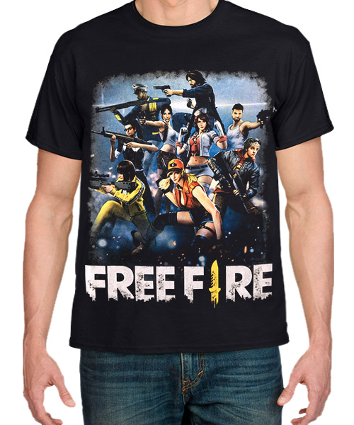 Videojuegos-Camiseta-Free-Fire