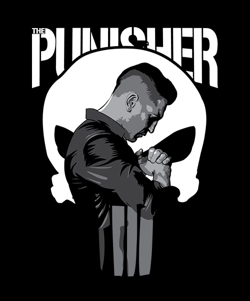 Camiseta The Punisher Frank Castle