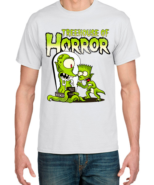 Ilustración Treehouse of Horror Simpsons