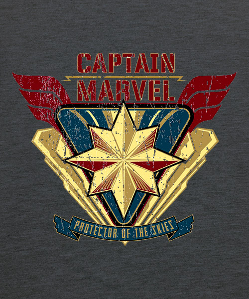 Camiseta Captain Marvel