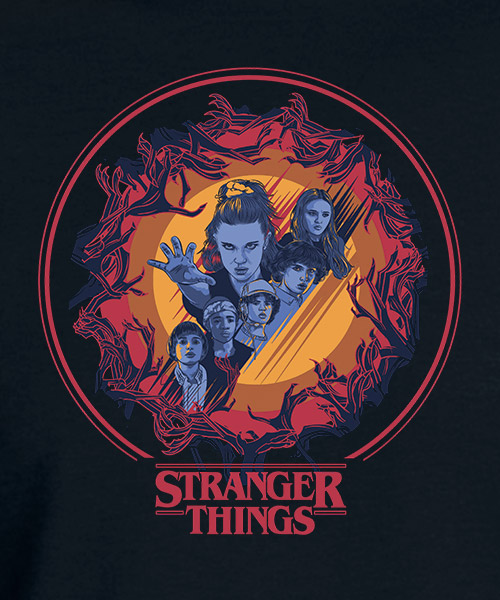 Camiseta El Bosque de Stranger Things