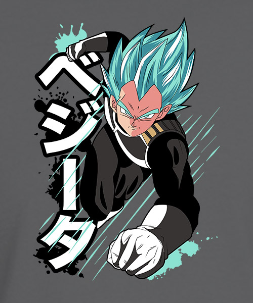 Camiseta Vegeta Dragon Ball Super Mandragora Store