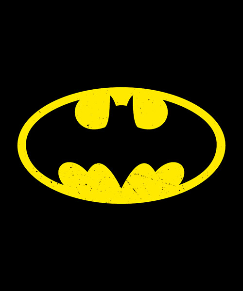 Camiseta Logo Batman Clásico - Mandragora Store