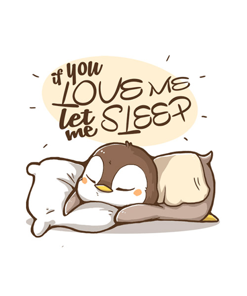 Camiseta Let Me Sleep