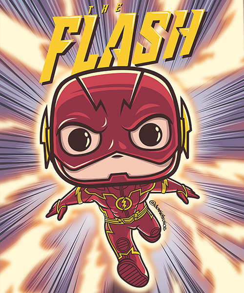 Cuadro Flash Funko Pop!