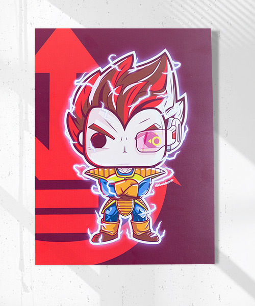 Cuadro Vegeta Funko Pop!