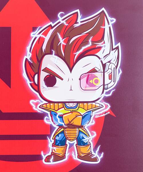 Cuadro Vegeta Funko Pop!