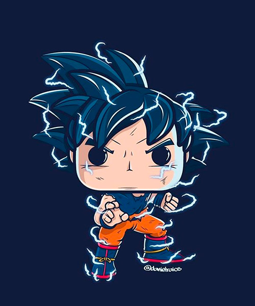 Cuadro Goku Super Funko Pop!