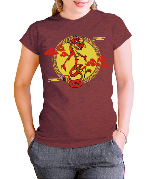 Camiseta Mushu Fa Mulan Mandragora Store