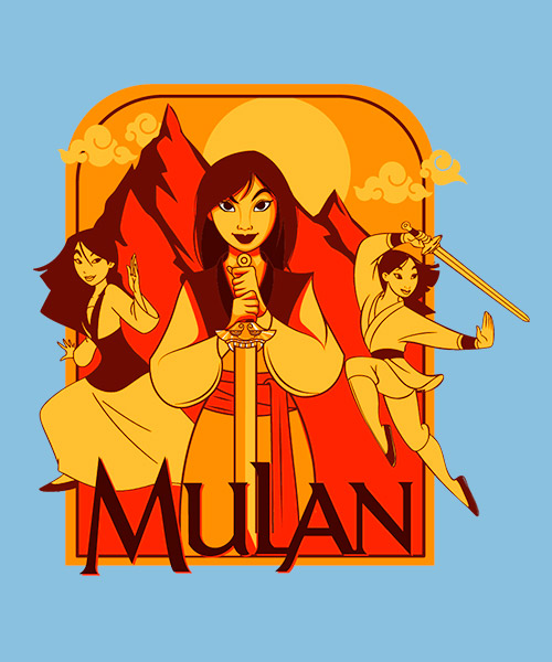Camiseta Mulan de Disney