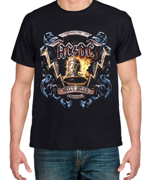Camiseta AC DC Hells Bells