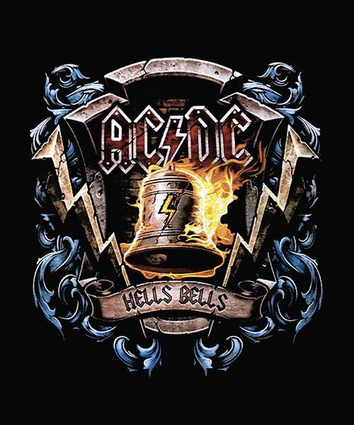 Camiseta AC DC Hells Bells