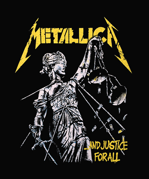 Camiseta Metallica .And Justice for All