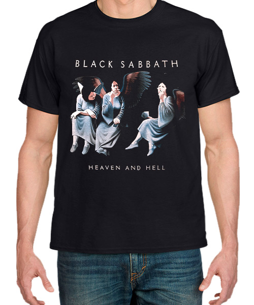 Camiseta Heaven and Hell de Black Sabbath