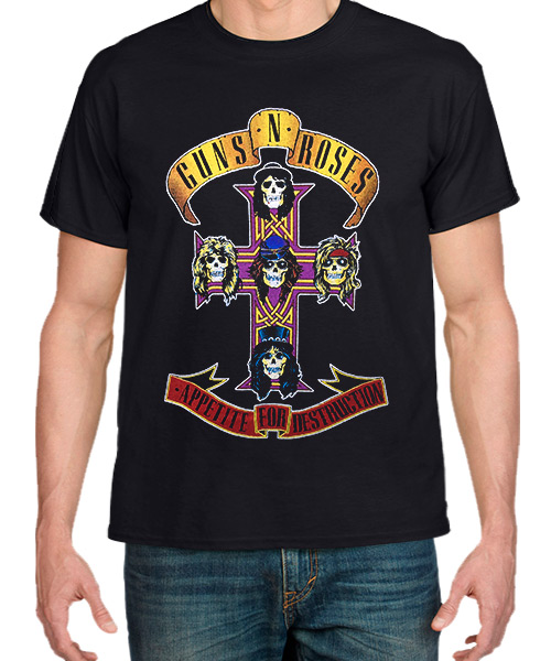 Camiseta Guns N` Roses: Appetite For Destruction