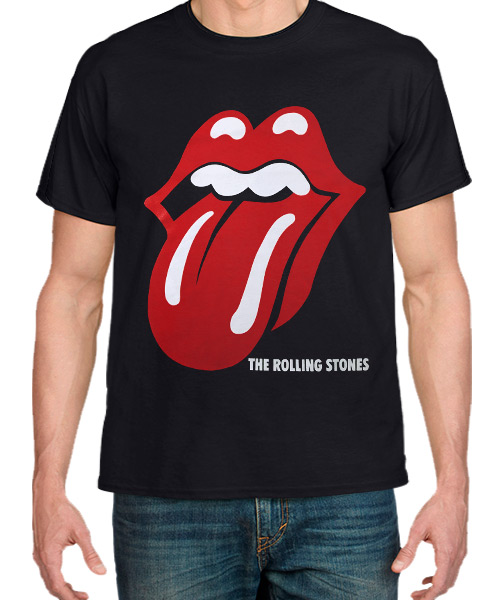 Camiseta logo Rolling Stones