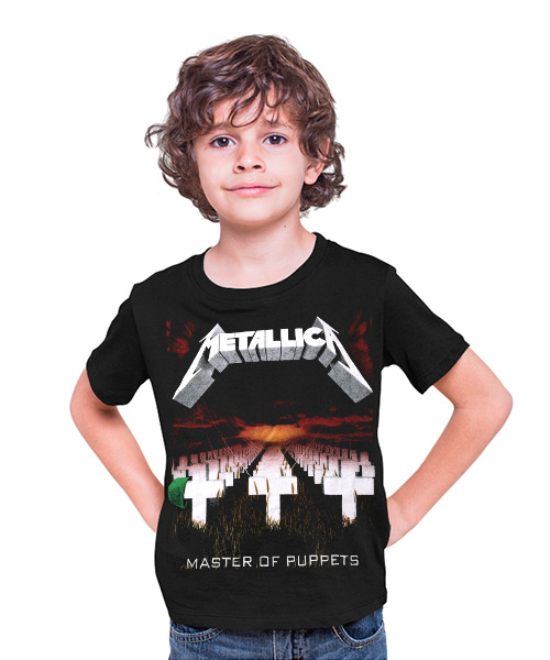 Camiseta Master Of Puppets de Metallica