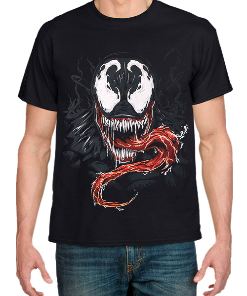 Camiseta Venom versión ilustración