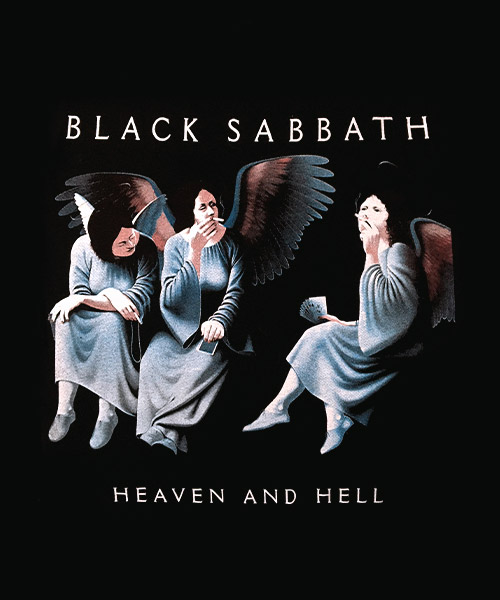 Camiseta Heaven and Hell de Black Sabbath