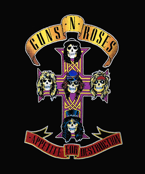 Camiseta Guns N` Roses: Appetite For Destruction