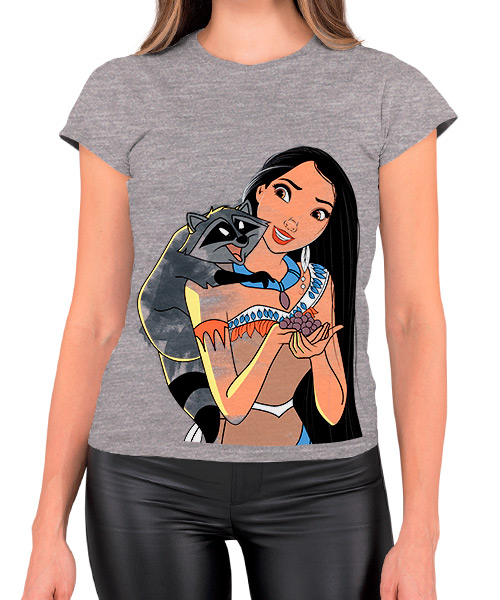 Camiseta Mandrágora Store Pocahontas de Disney