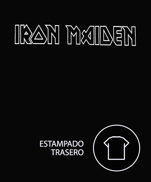 Camiseta Mandrágora Store Iron Maiden