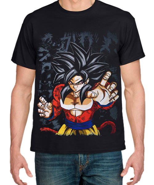 Camiseta Mandrágora Store Goku Cuarta Fase
