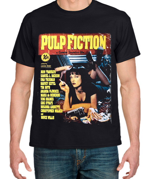 Camiseta Mandrágora Store Pulp Fiction