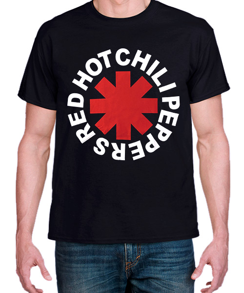 Camiseta Mandrágora Store Red Hot Chili Peppers