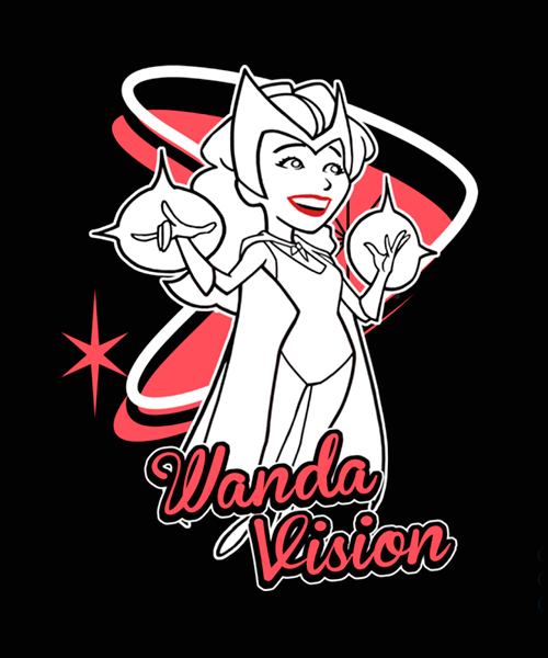 Camiseta Mandrágora Store Wanda Vision