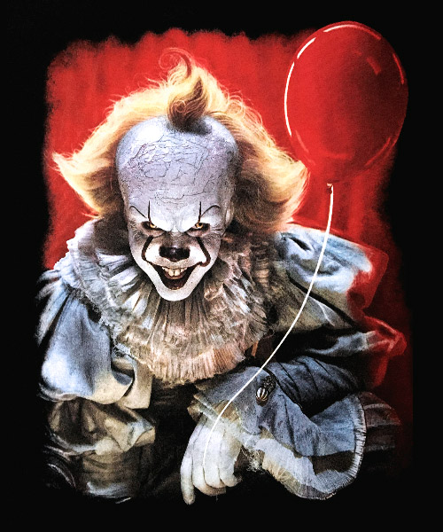 Camiseta Mandrágora Store IT Pennywise, el payaso.