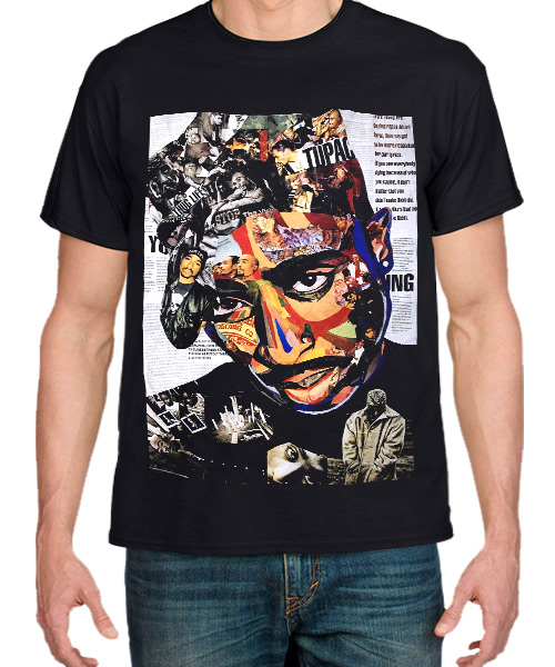 Camiseta Mandrágora Store Rap Hip Hop Tupac