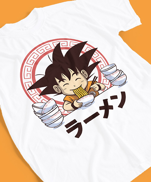 Camiseta unisex Dragón Ball: Goku niño - Mandragora Store