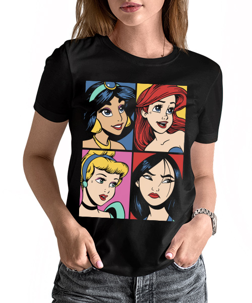 Camiseta unisex Princesas de Disney - Mandragora
