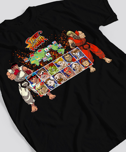 Camiseta Camisa Personalizada Game Street Fighter Vega 1_x000D_ - Zahir  Store - Outros Moda e Acessórios - Magazine Luiza