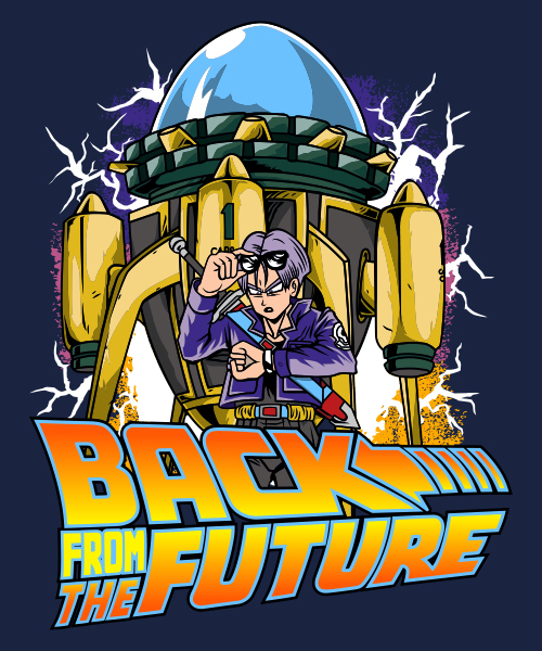 Camiseta Dragon Ball Super - Trunks do Futuro