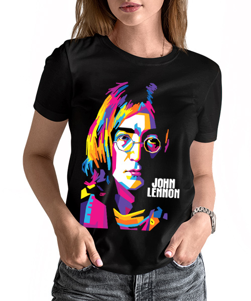 Abrazadera Aplicable Subordinar Camiseta unisex John Lennon - Mandragora Store