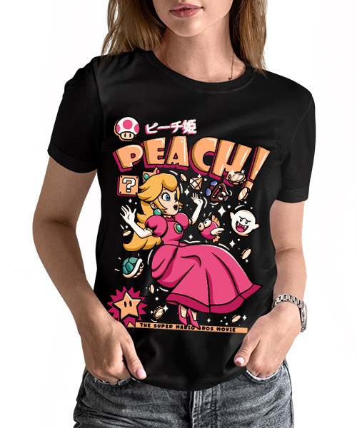 Princesa Peach Camiseta Super Mario NiÃ±o Princesa Camisetas