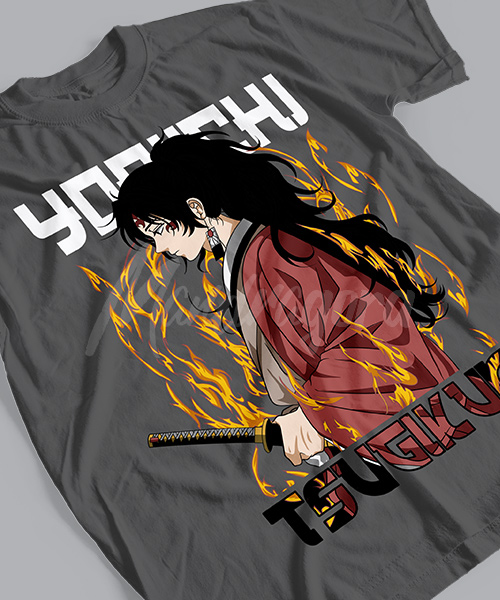 Camisa Exclusiva Yoriichi Tsugikuni Mangá